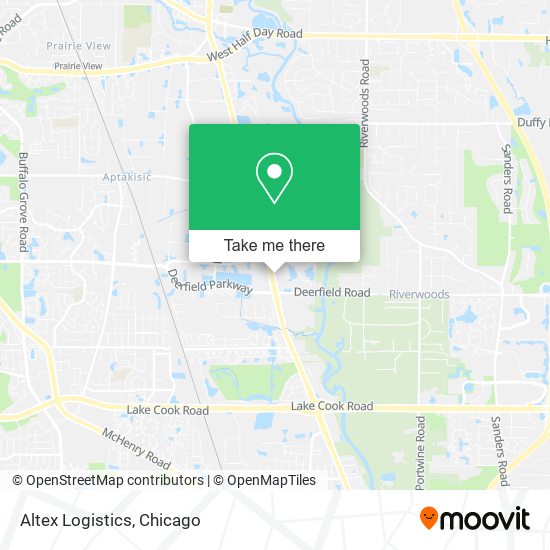 Altex Logistics map