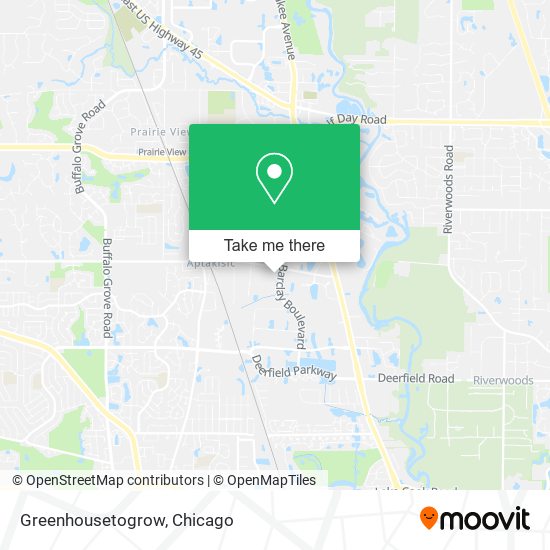 Greenhousetogrow map