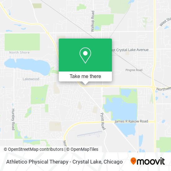 Athletico Physical Therapy - Crystal Lake map