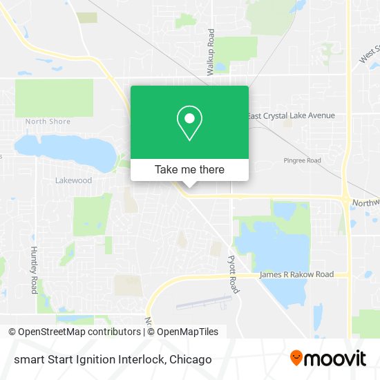 smart Start Ignition Interlock map