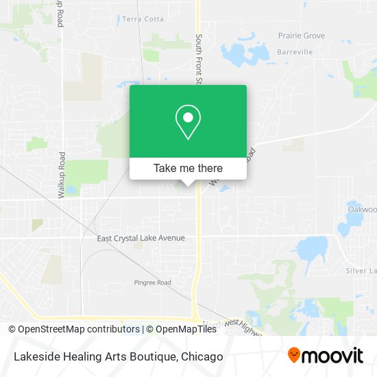 Mapa de Lakeside Healing Arts Boutique