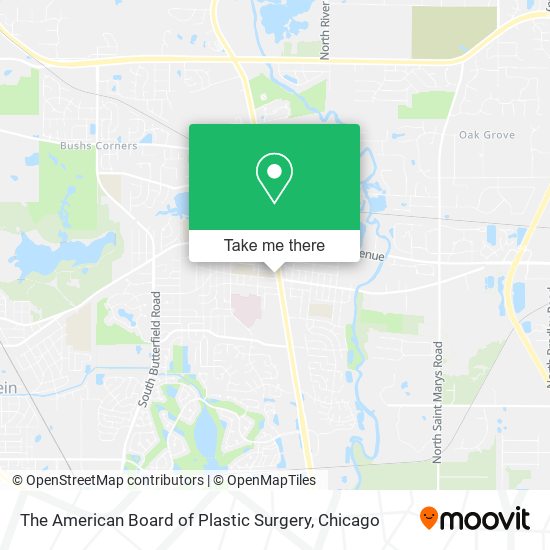 The American Board of Plastic Surgery map