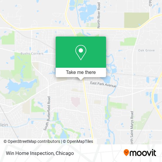 Mapa de Win Home Inspection