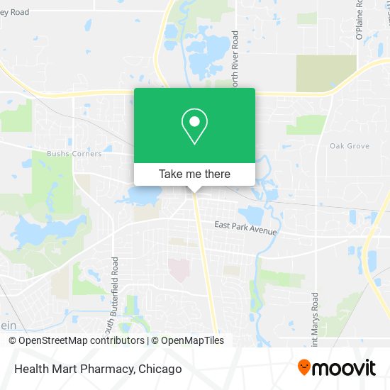 Mapa de Health Mart Pharmacy