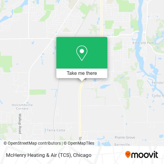 Mapa de McHenry Heating & Air (TCS)