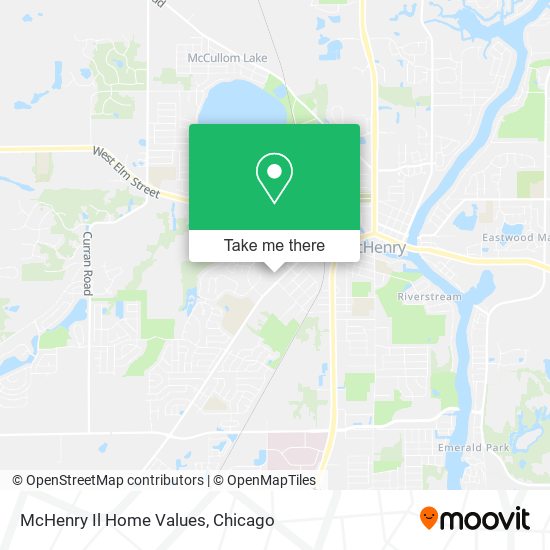 Mapa de McHenry Il Home Values