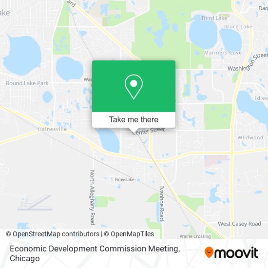 Mapa de Economic Development Commission Meeting