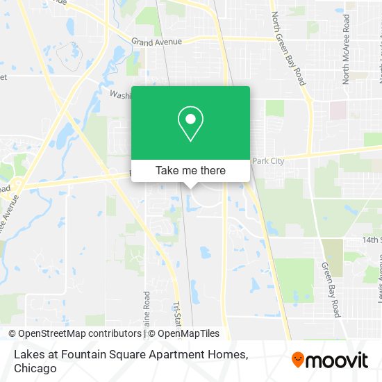 Mapa de Lakes at Fountain Square Apartment Homes