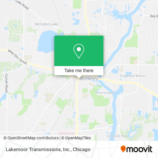 Lakemoor Transmissions, Inc. map