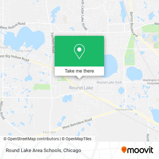 Mapa de Round Lake Area Schools