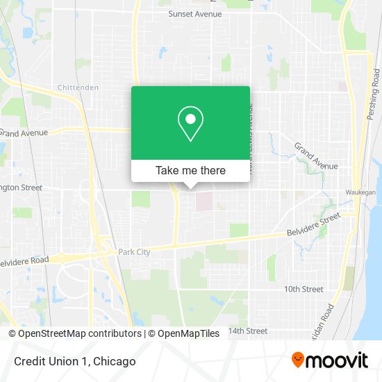 Credit Union 1 map