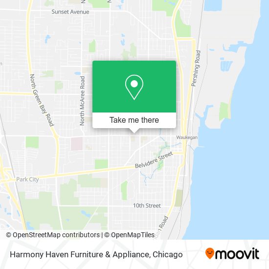 Mapa de Harmony Haven Furniture & Appliance