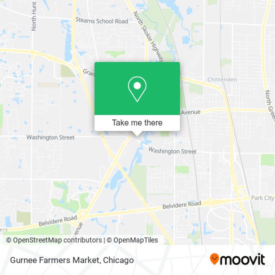 Mapa de Gurnee Farmers Market