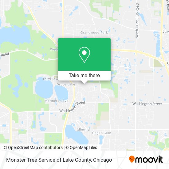 Mapa de Monster Tree Service of Lake County