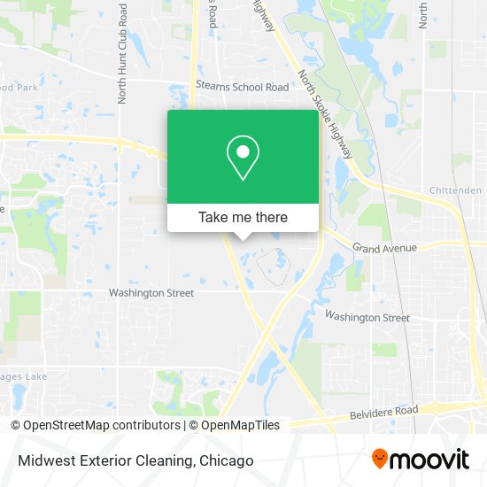 Midwest Exterior Cleaning map