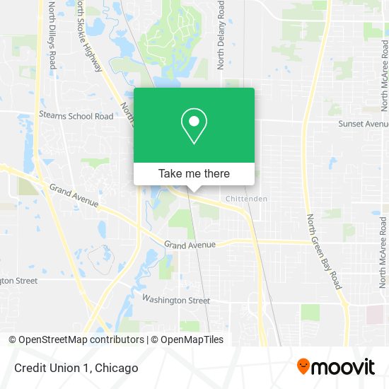 Credit Union 1 map