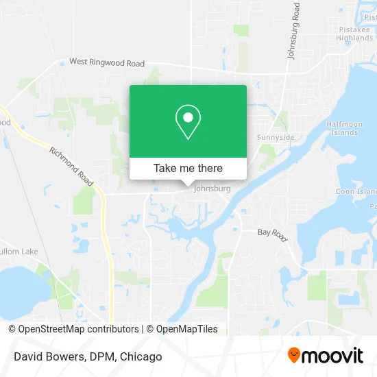 David Bowers, DPM map