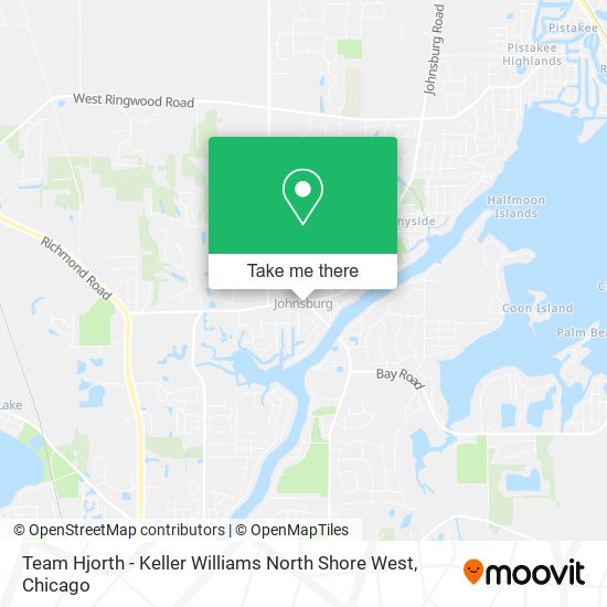 Mapa de Team Hjorth - Keller Williams North Shore West