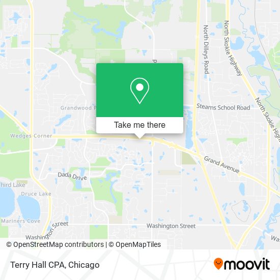 Terry Hall CPA map