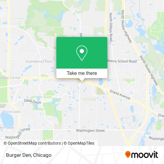 Burger Den map