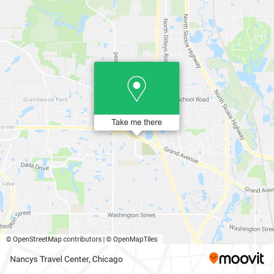 Nancys Travel Center map