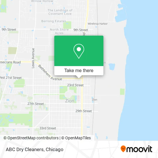 ABC Dry Cleaners map