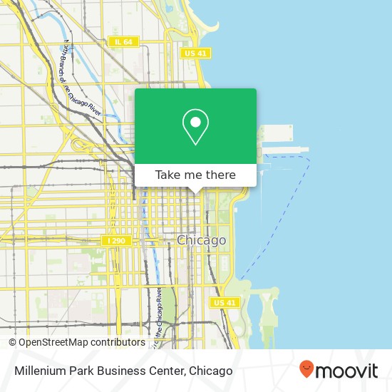 Millenium Park Business Center map