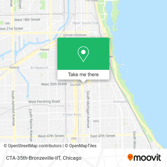 CTA-35th-Bronzeville-IIT map