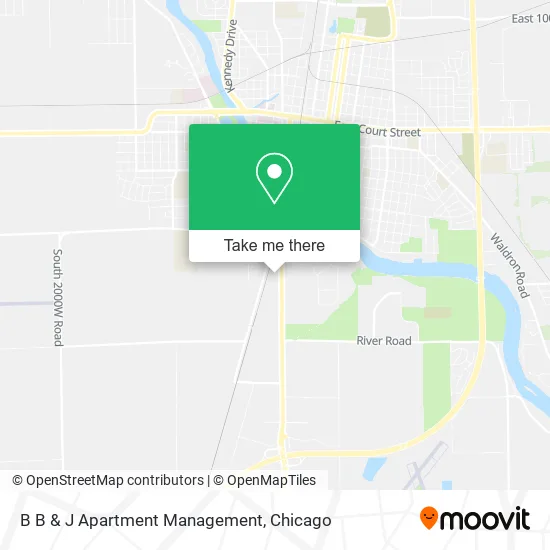 B B & J Apartment Management map