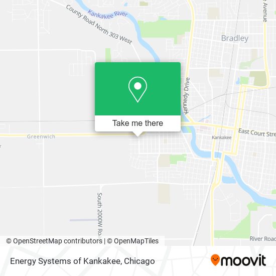 Energy Systems of Kankakee map