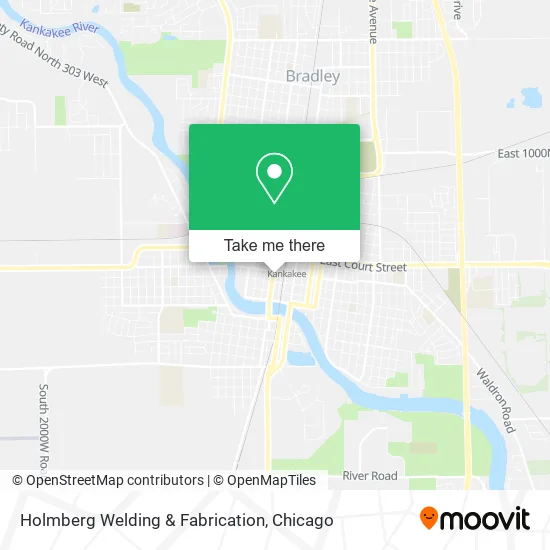 Holmberg Welding & Fabrication map