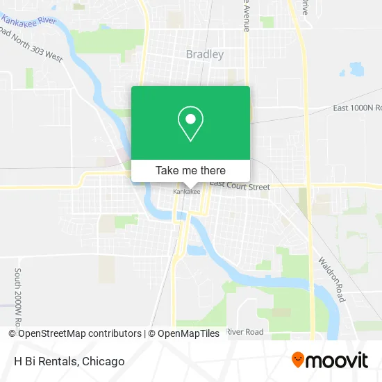H Bi Rentals map