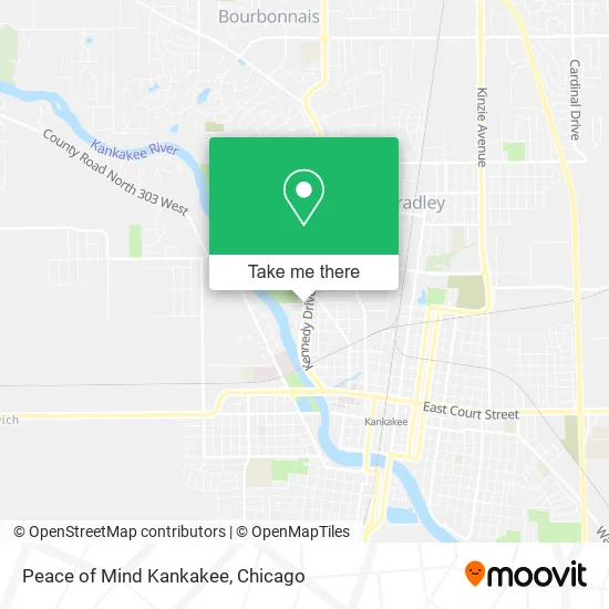Mapa de Peace of Mind Kankakee