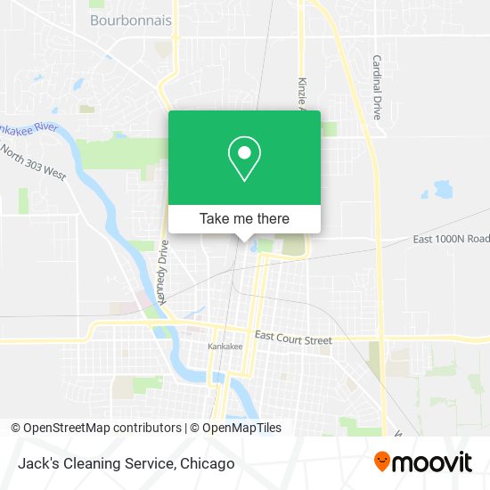 Mapa de Jack's Cleaning Service