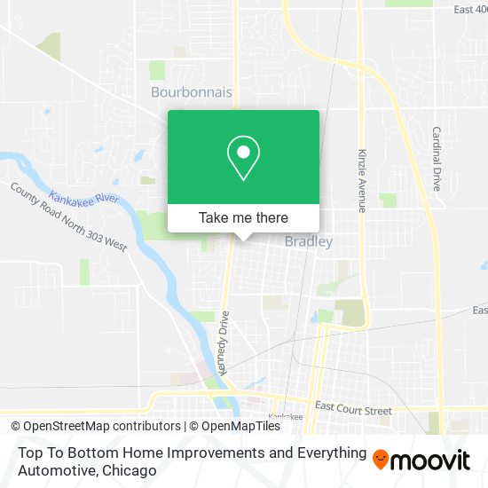 Mapa de Top To Bottom Home Improvements and Everything Automotive