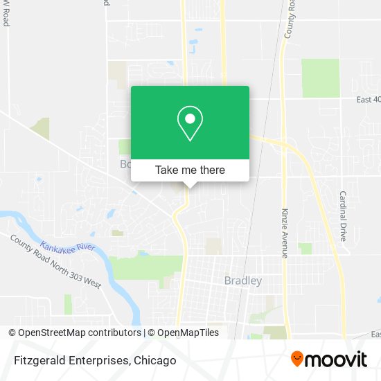 Fitzgerald Enterprises map