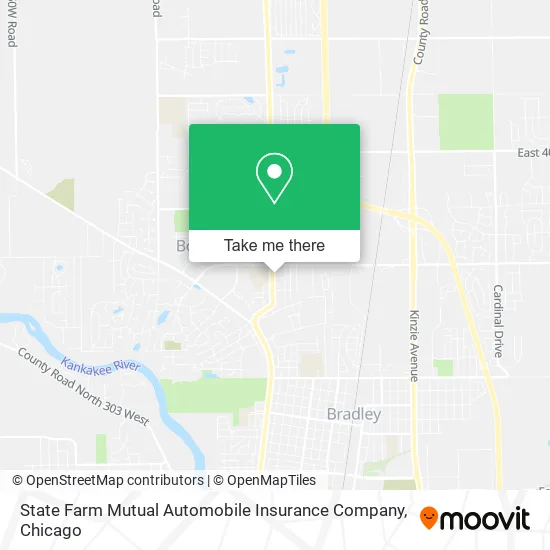 State Farm Mutual Automobile Insurance Company map