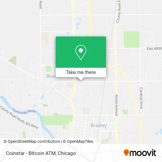 Coinstar - Bitcoin ATM map