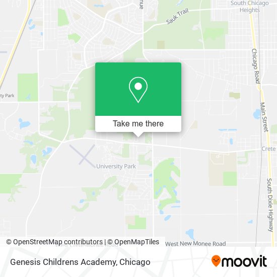 Genesis Childrens Academy map