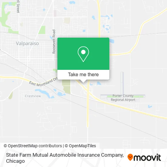 State Farm Mutual Automobile Insurance Company map