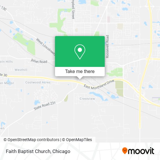 Mapa de Faith Baptist Church