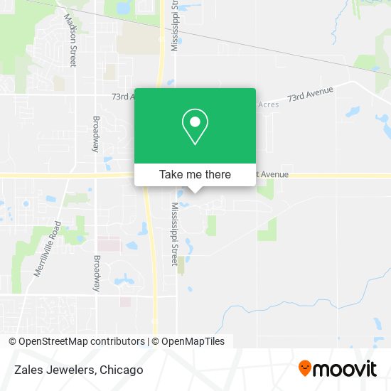 Mapa de Zales Jewelers