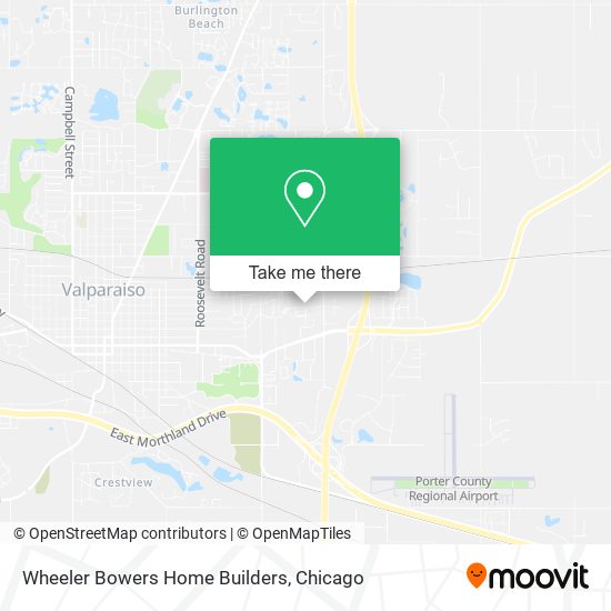 Wheeler Bowers Home Builders map