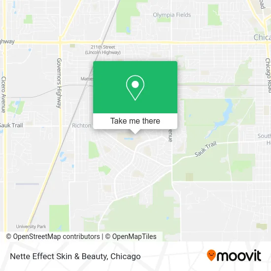 Nette Effect Skin & Beauty map