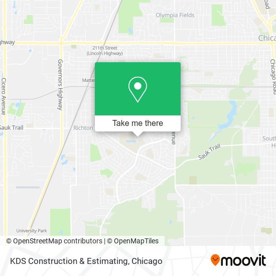 KDS Construction & Estimating map