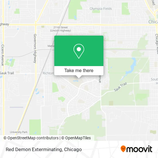 Red Demon Exterminating map
