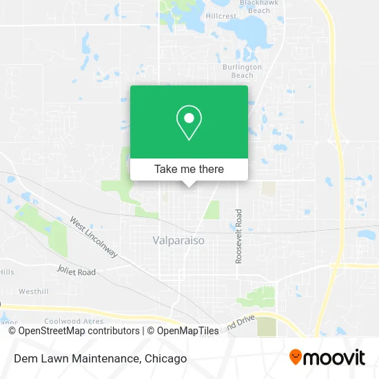 Dem Lawn Maintenance map