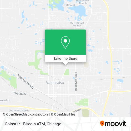 Coinstar - Bitcoin ATM map