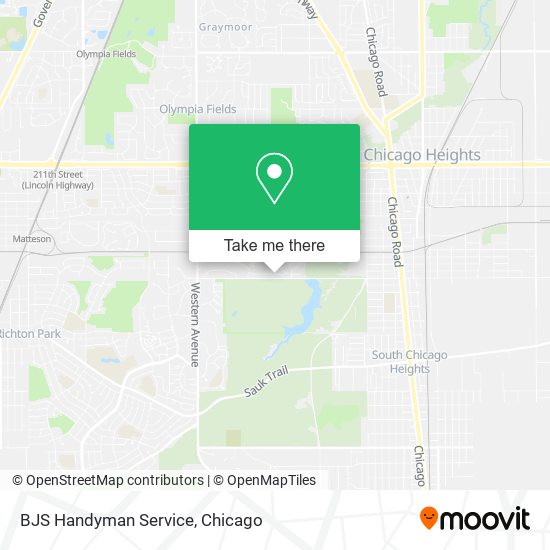Mapa de BJS Handyman Service