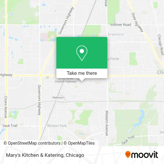 Mary's Kitchen & Katering map